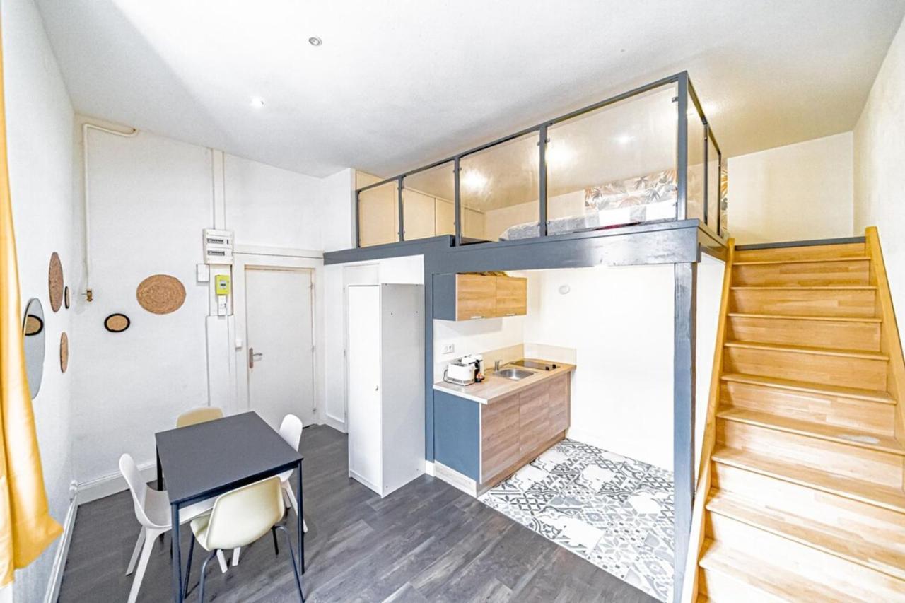 Appartement Studio Dumas-Charmant 2 Pers-Metro Valmy à Lyon Extérieur photo